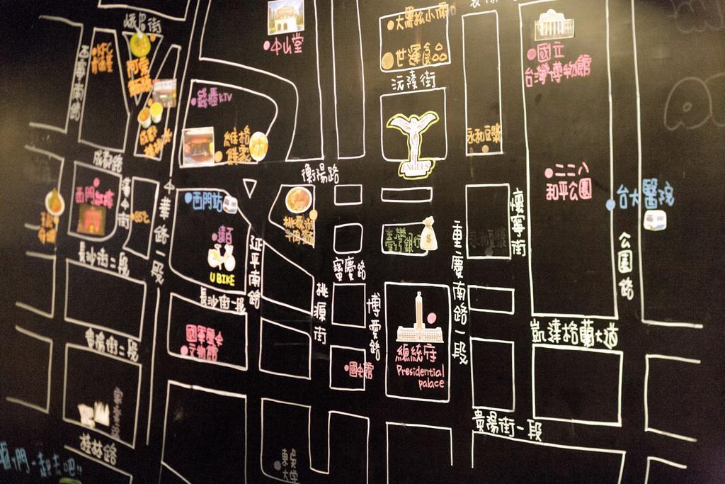 Angels Hostel Taipei Ximen מראה חיצוני תמונה